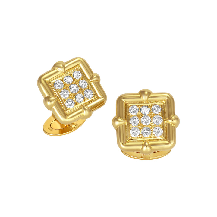 Diamond Square Cufflinks