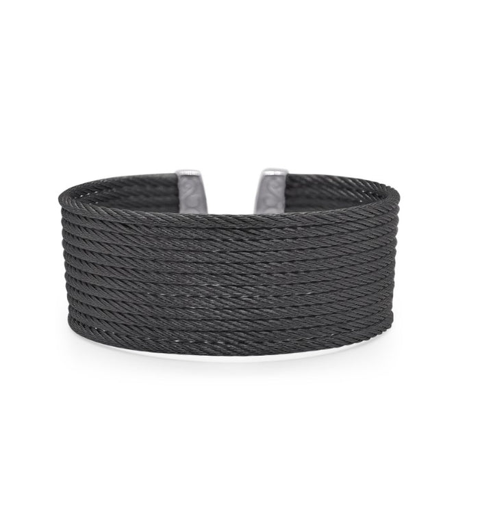 Black Cable Cuff Essentials 12-Row Cuff