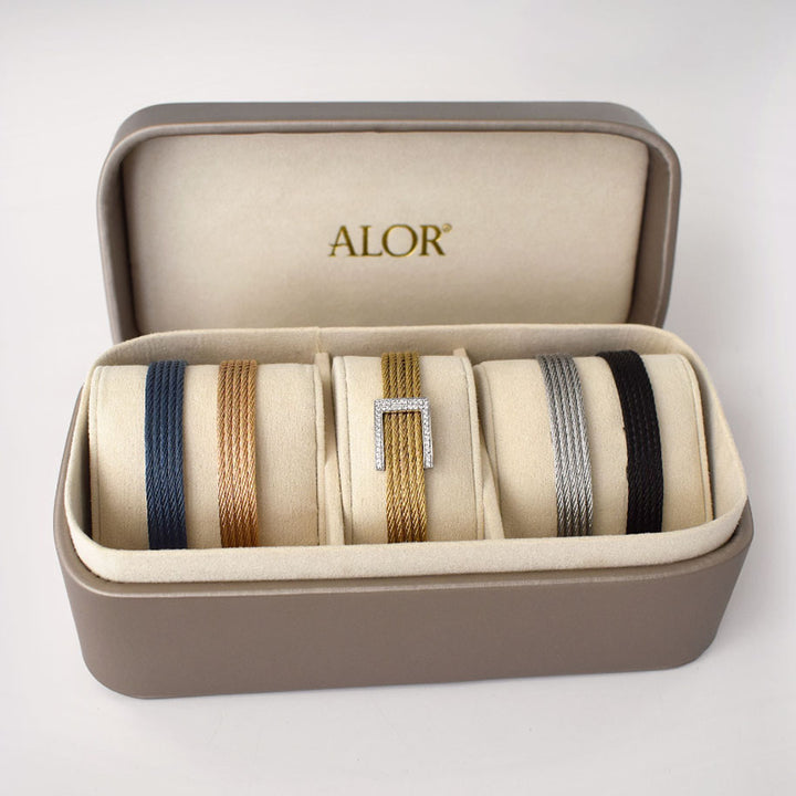 Buckle Up Set of 5 Cuffs with Removable Buckle