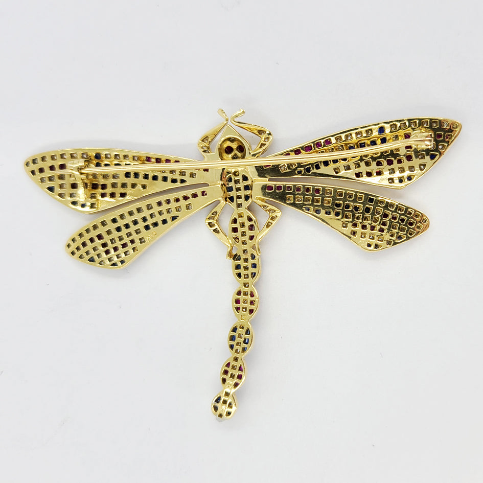 Dragonfly Brooch Pin