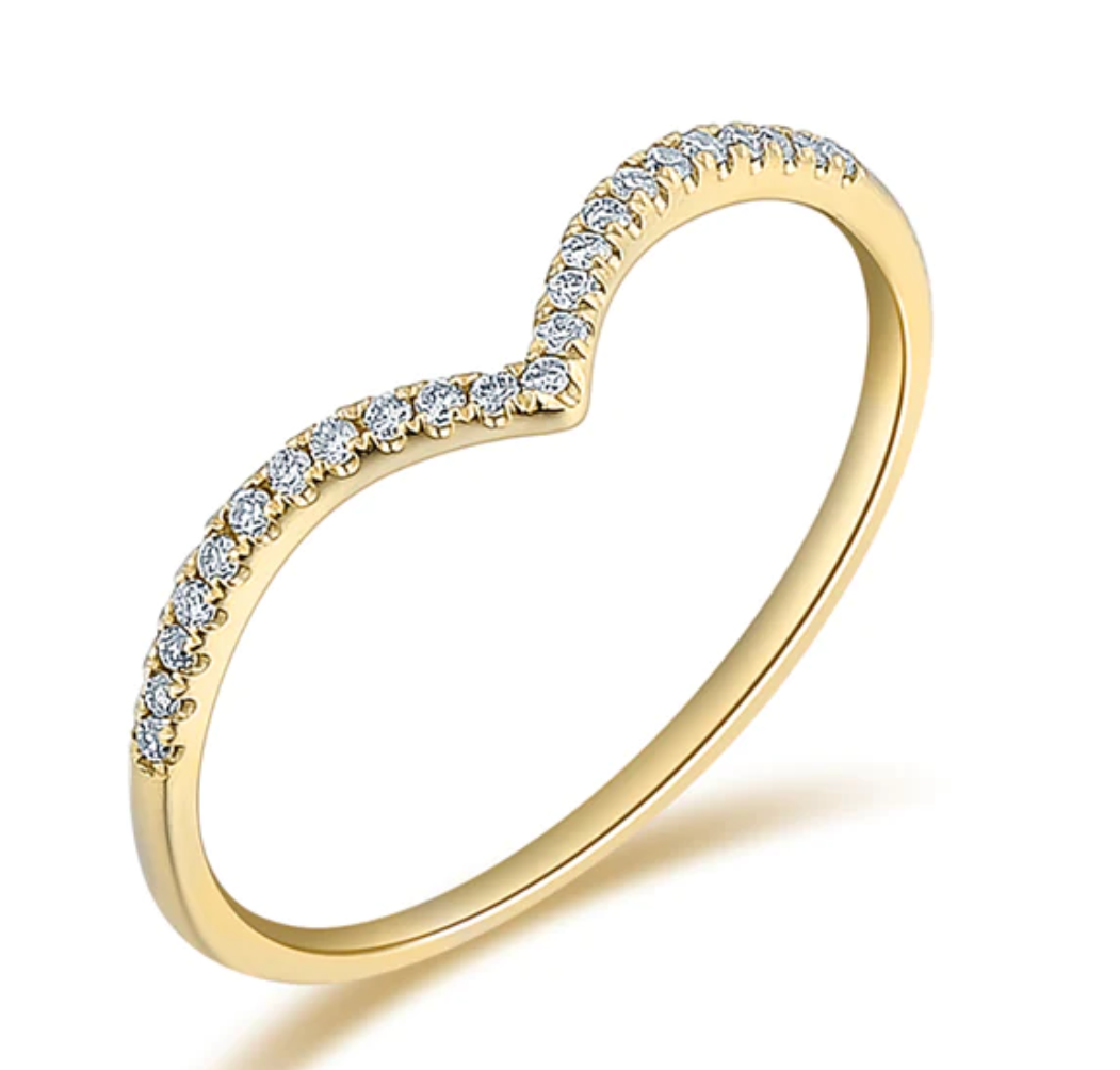 Diamond V Ring