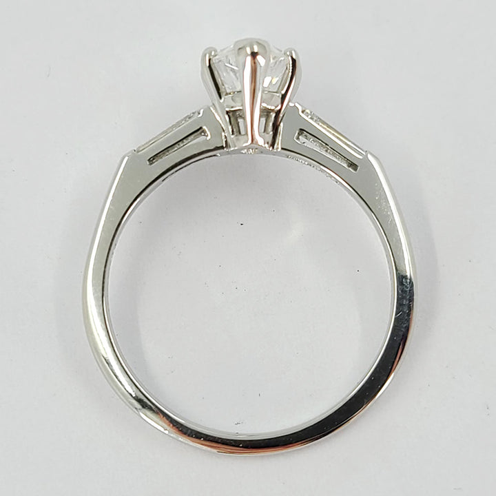 1.10 Carat Marquise Cut Diamond Engagement Ring