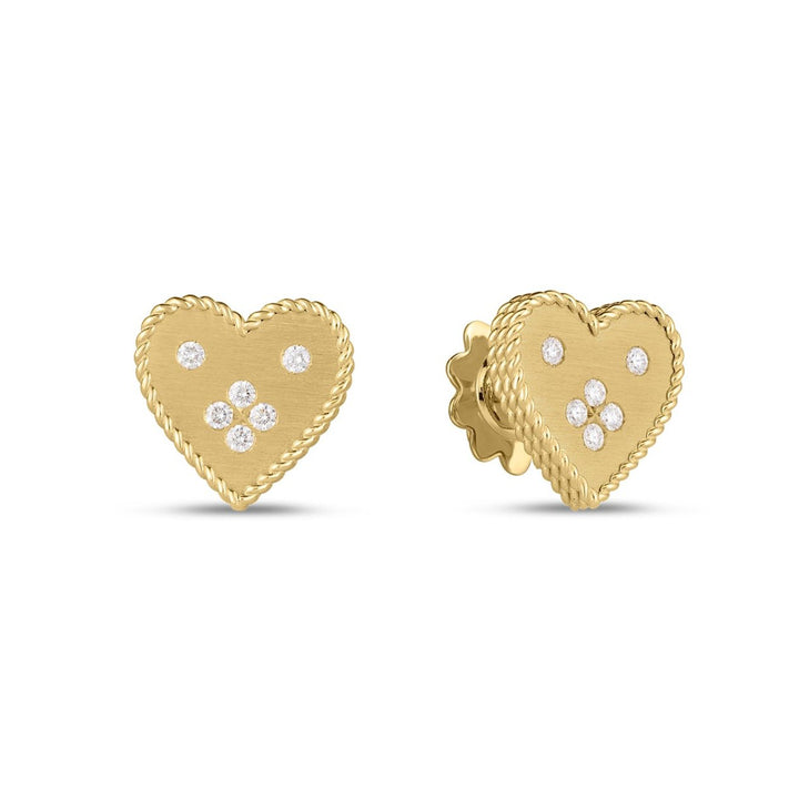 Venetian Princess Heart Earrings