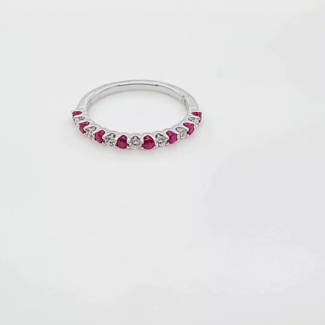 Ruby and Diamond Band
