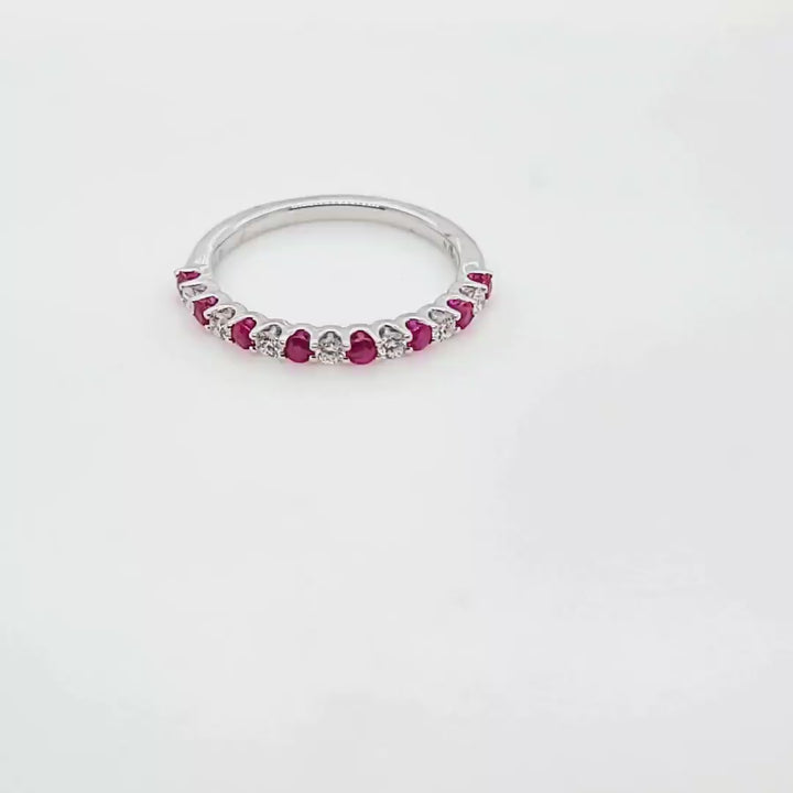 Ruby and Diamond Band