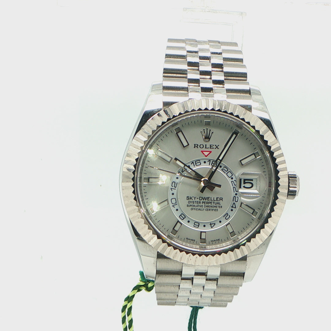 Rolex Sky-Dweller 42mm Steel & White Gold