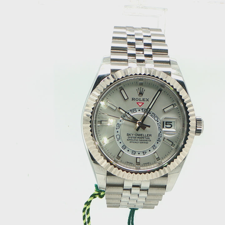 Rolex Sky-Dweller 42mm Steel & White Gold