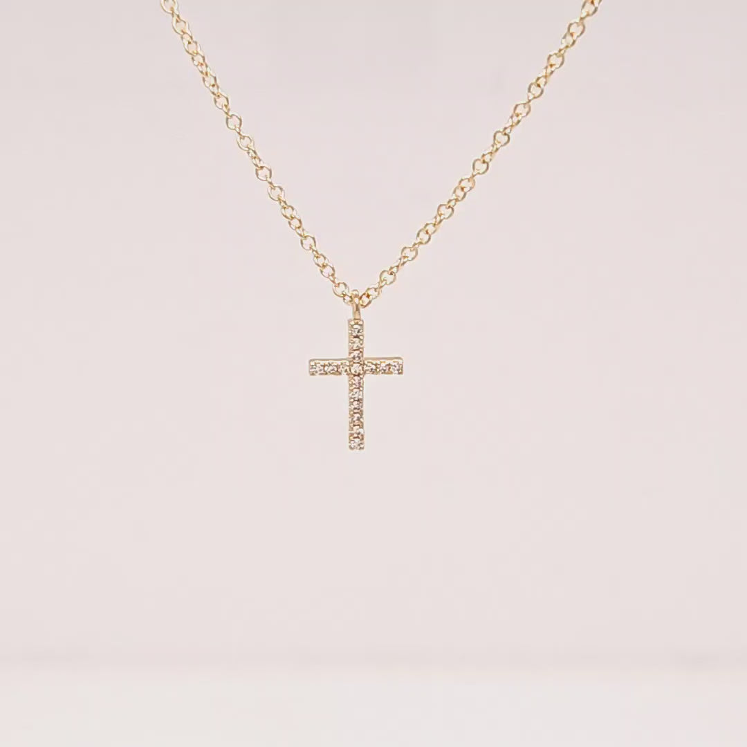 Diamond Cross Necklace