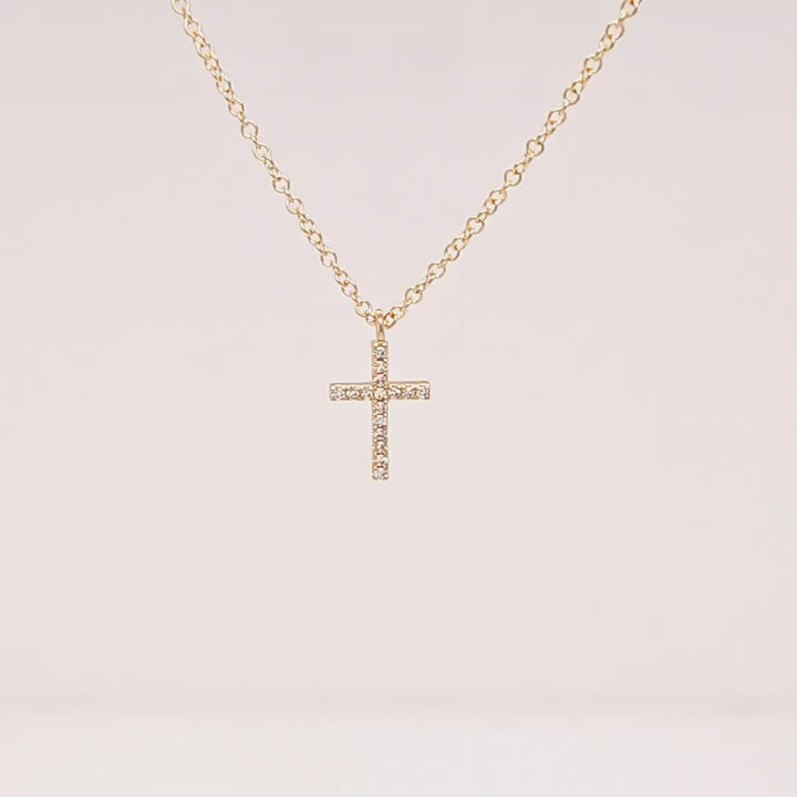 Diamond Cross Necklace