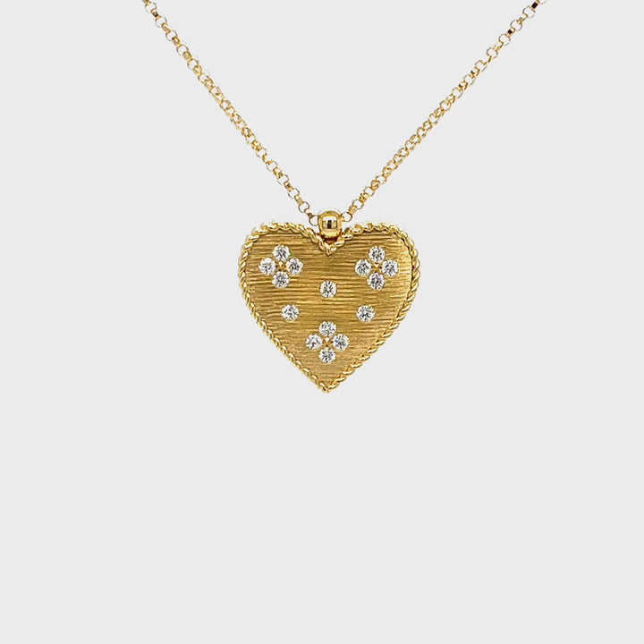Venetian Princess Heart Necklace