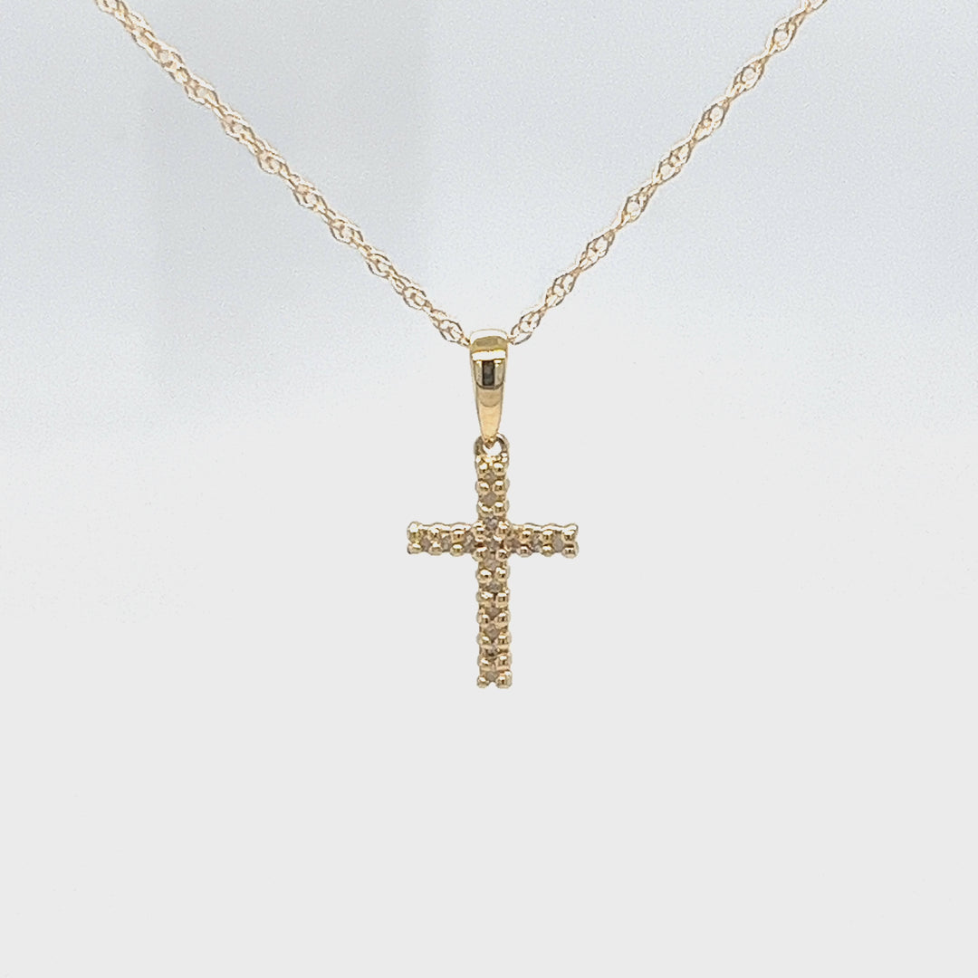 Diamond Cross Necklace