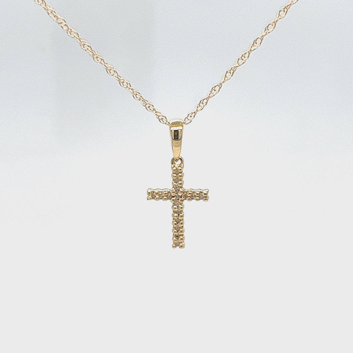 Diamond Cross Necklace