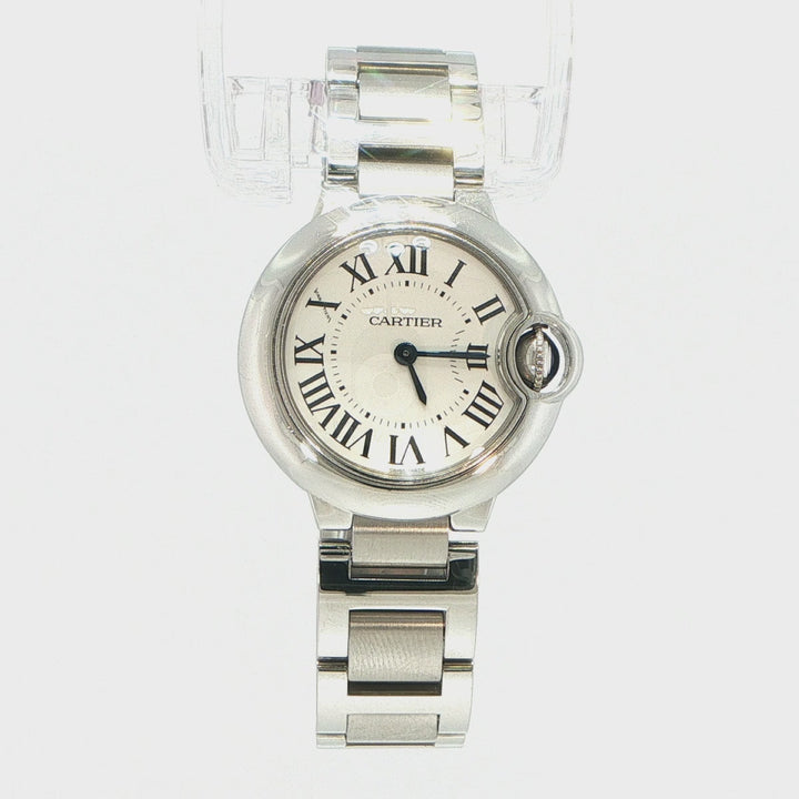 Cartier Ballon Bleu 28mm Stainless Steel Quartz Watch