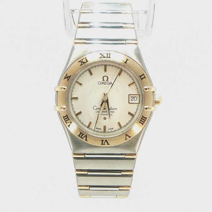 Omega Constellation 36mm Steel & 18K Gold Automatic Watch