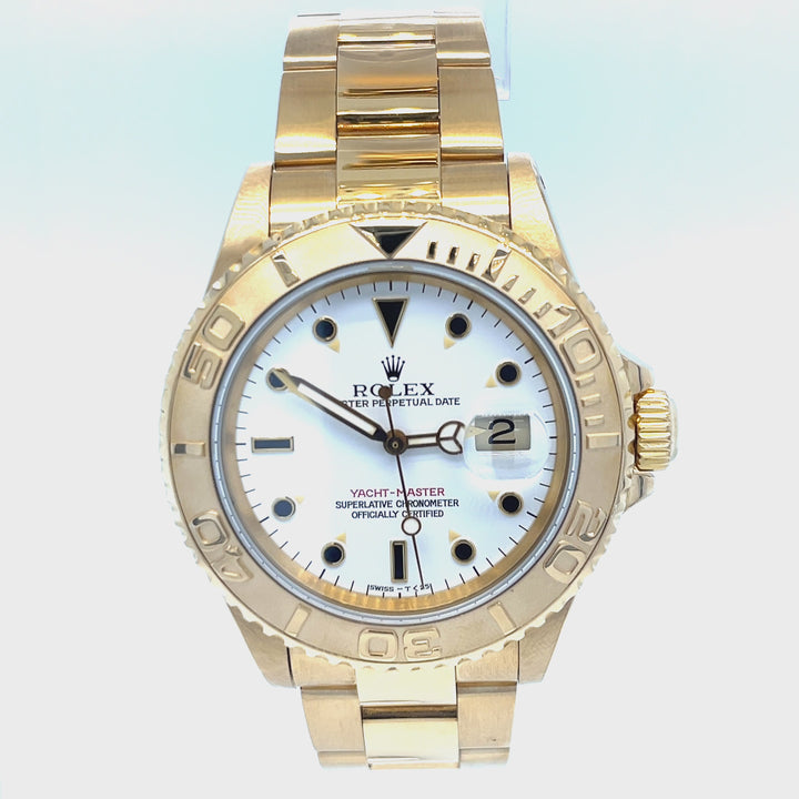 40mm Gold Rolex Yachtmaster