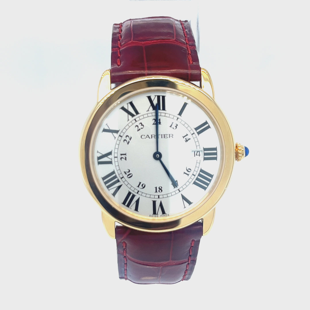 36mm Cartier Ronde Solo