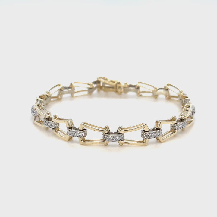 Diamond Link Bracelet