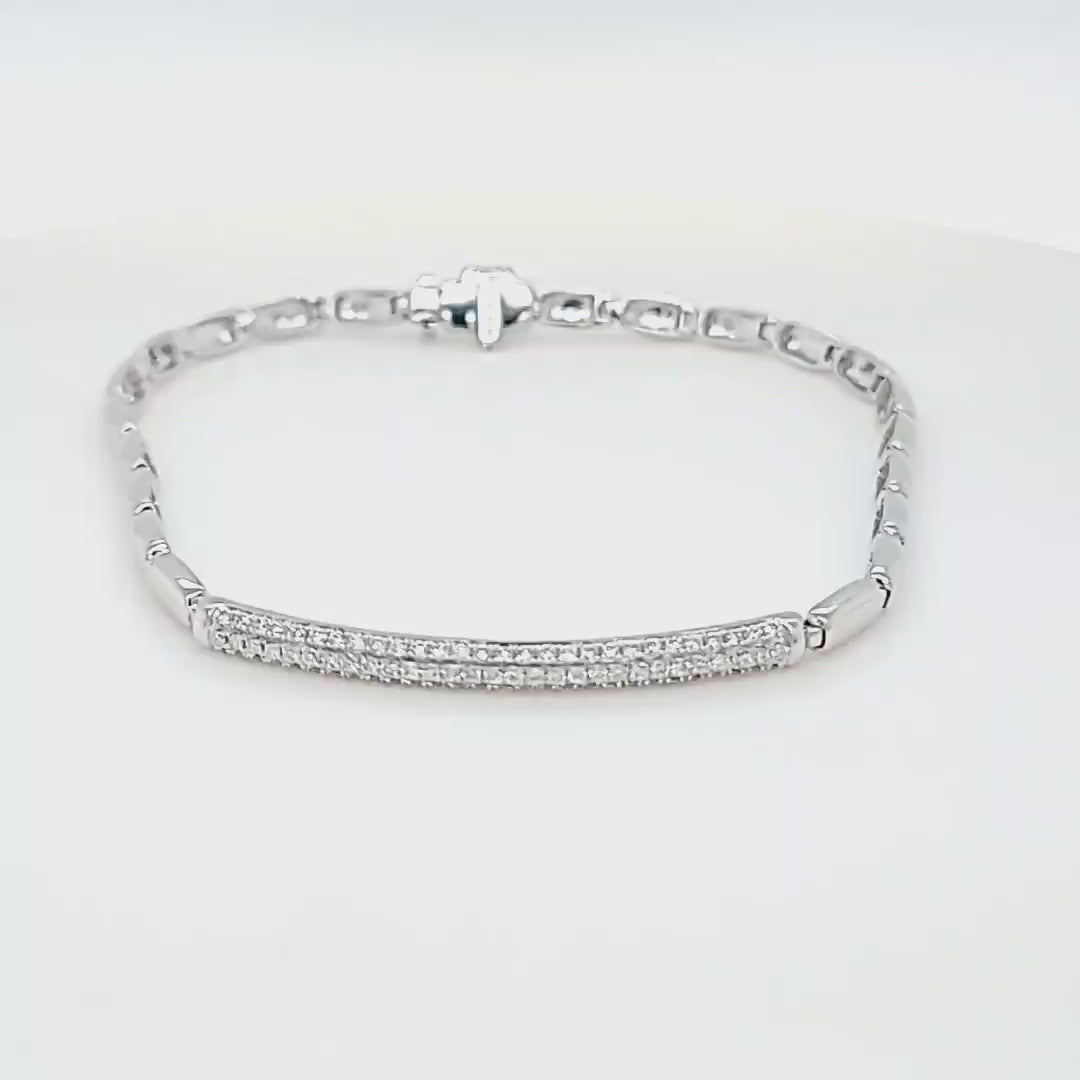 Micropave Diamond Bracelet