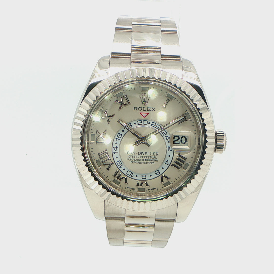 Rolex Sky-Dweller 42mm 18K White Gold 326939