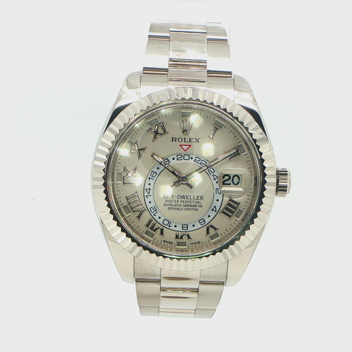 Rolex Sky-Dweller 42mm 18K White Gold 326939