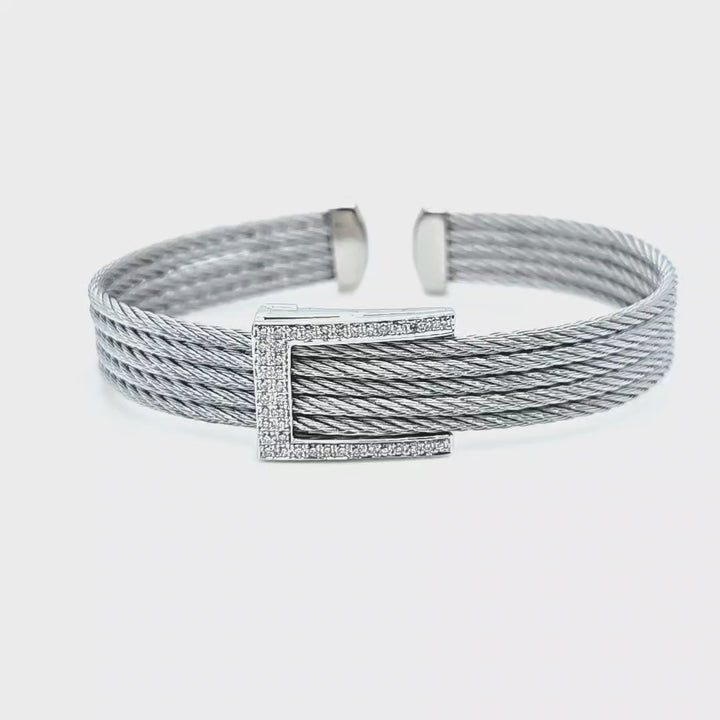 Buckle Up Set of 5 Cuffs with Removable Buckle