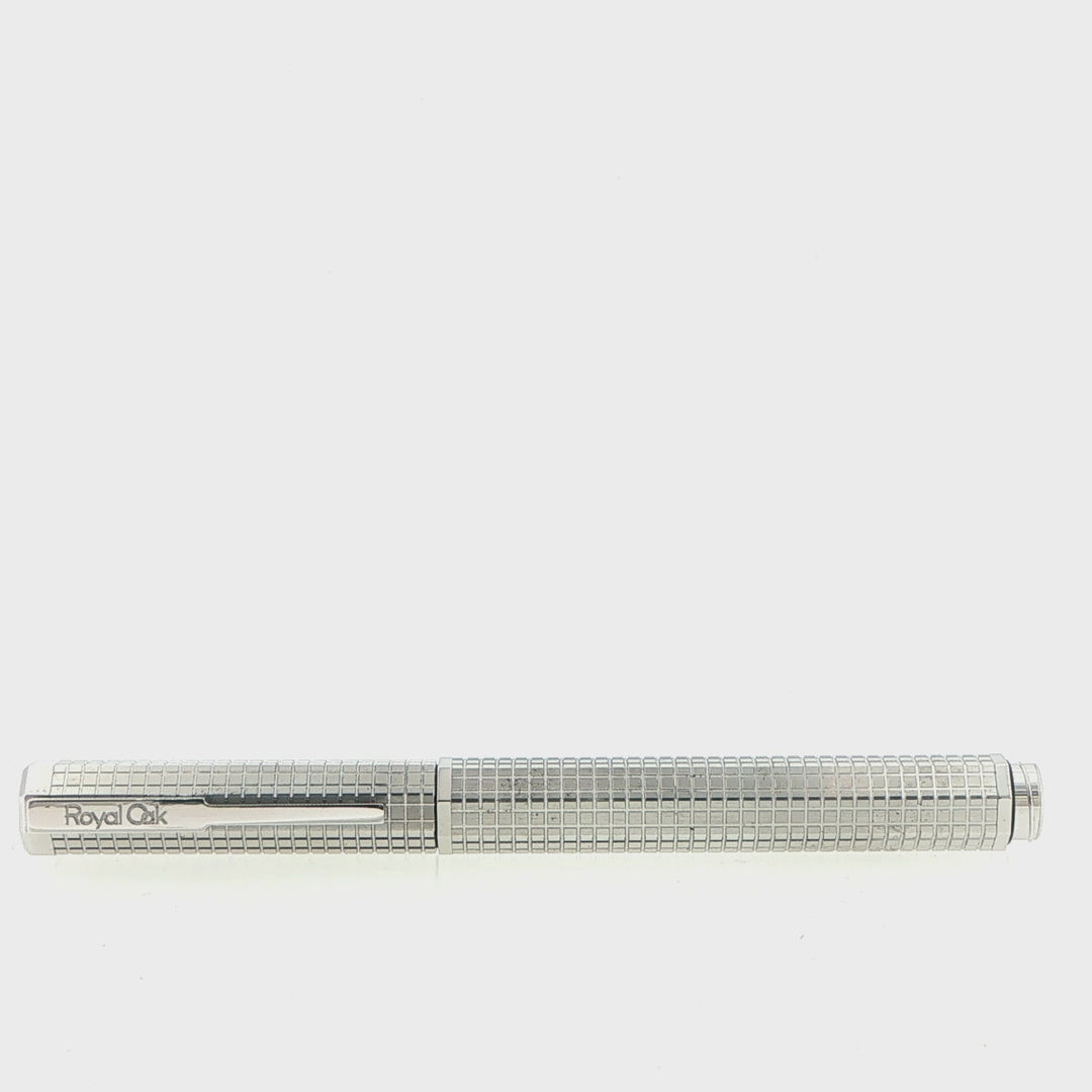 Audemars Piguet Royal Oak Silver-Plated Ballpoint Pen with Box