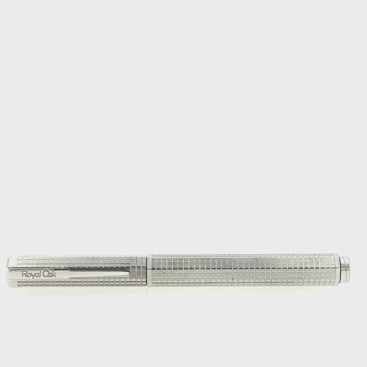 Audemars Piguet Royal Oak Silver-Plated Ballpoint Pen with Box