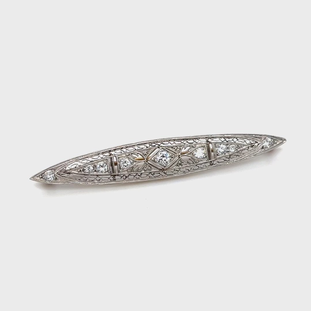 Antique Diamond Pin