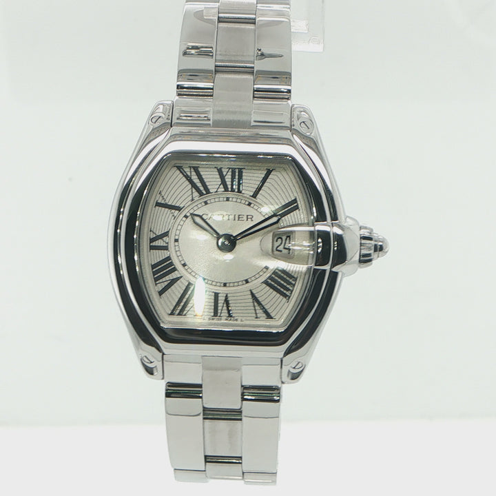 Cartier Roadster Stainless Steel Quartz Watch