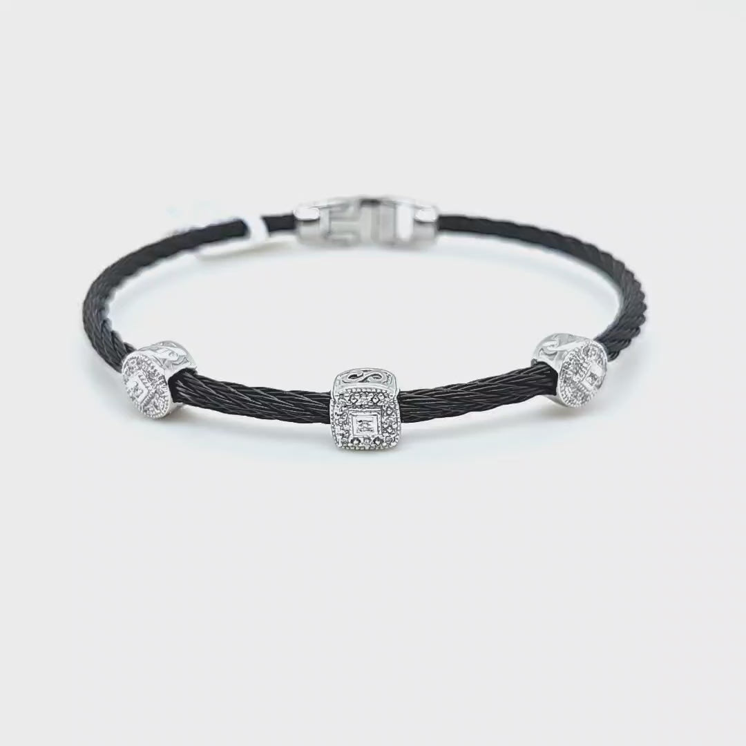 Classique Collection Stackable Diamond Bangle