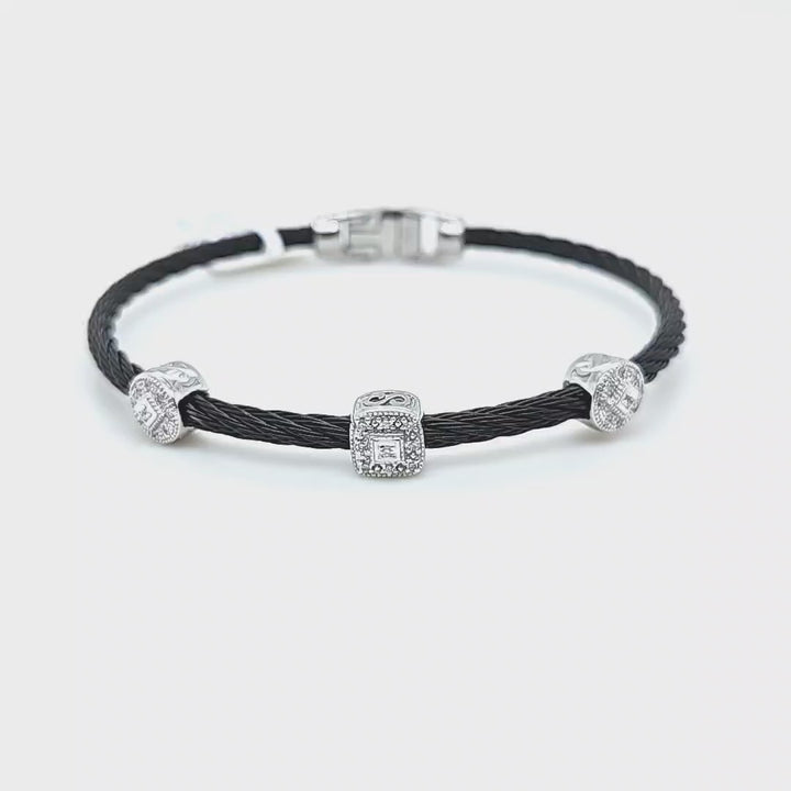 Classique Collection Stackable Diamond Bangle