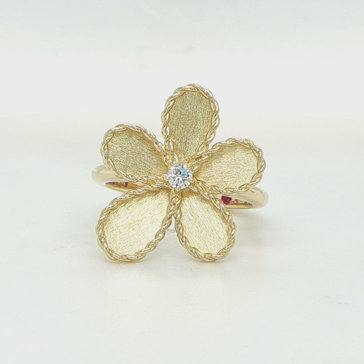 Roberto Coin Jasmine Flower Ring