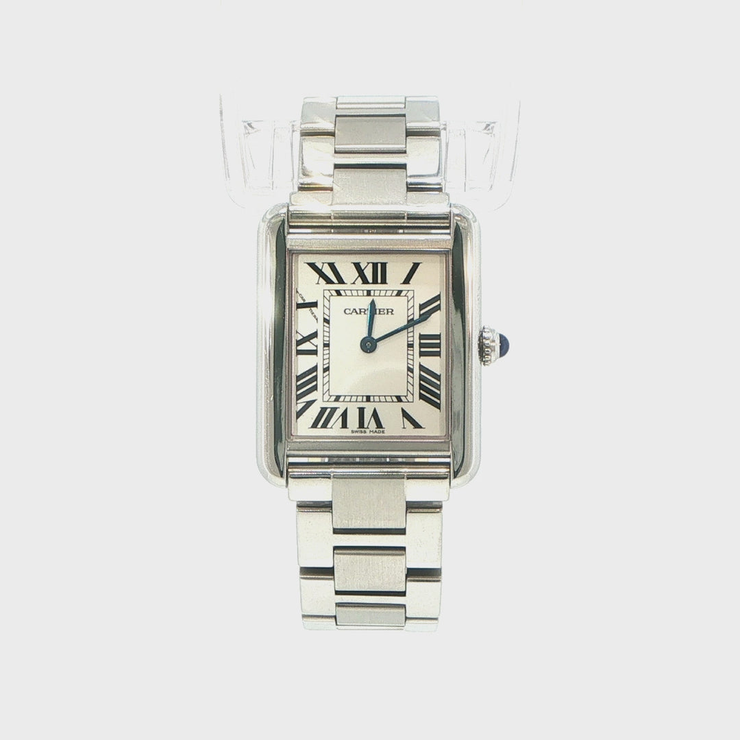 Cartier Tank Solo Stainless Steel Watch 31mm