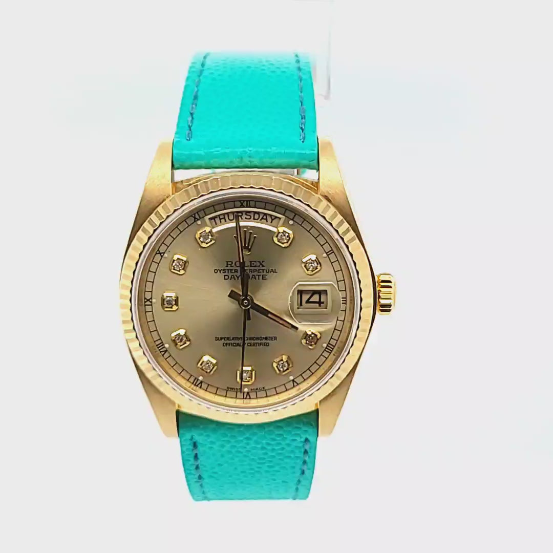Fecha del día Rolex de 36 mm