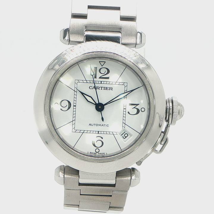 Cartier Pasha Stainless Steel Automatic Watch 35mm
