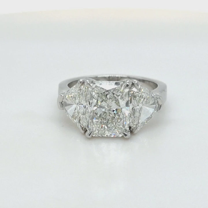 Three Stone Diamond Engagement Ring