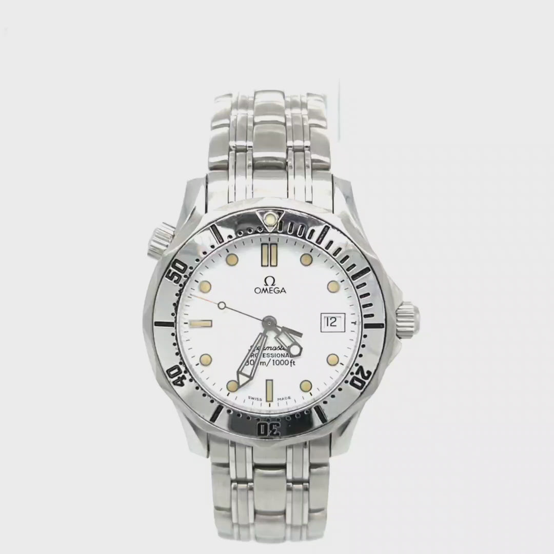 Omega Seamaster Diver Mid-Size Stainless Steel Quartz Watch