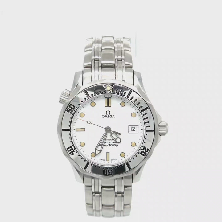 Omega Seamaster Diver Mid-Size Stainless Steel Quartz Watch