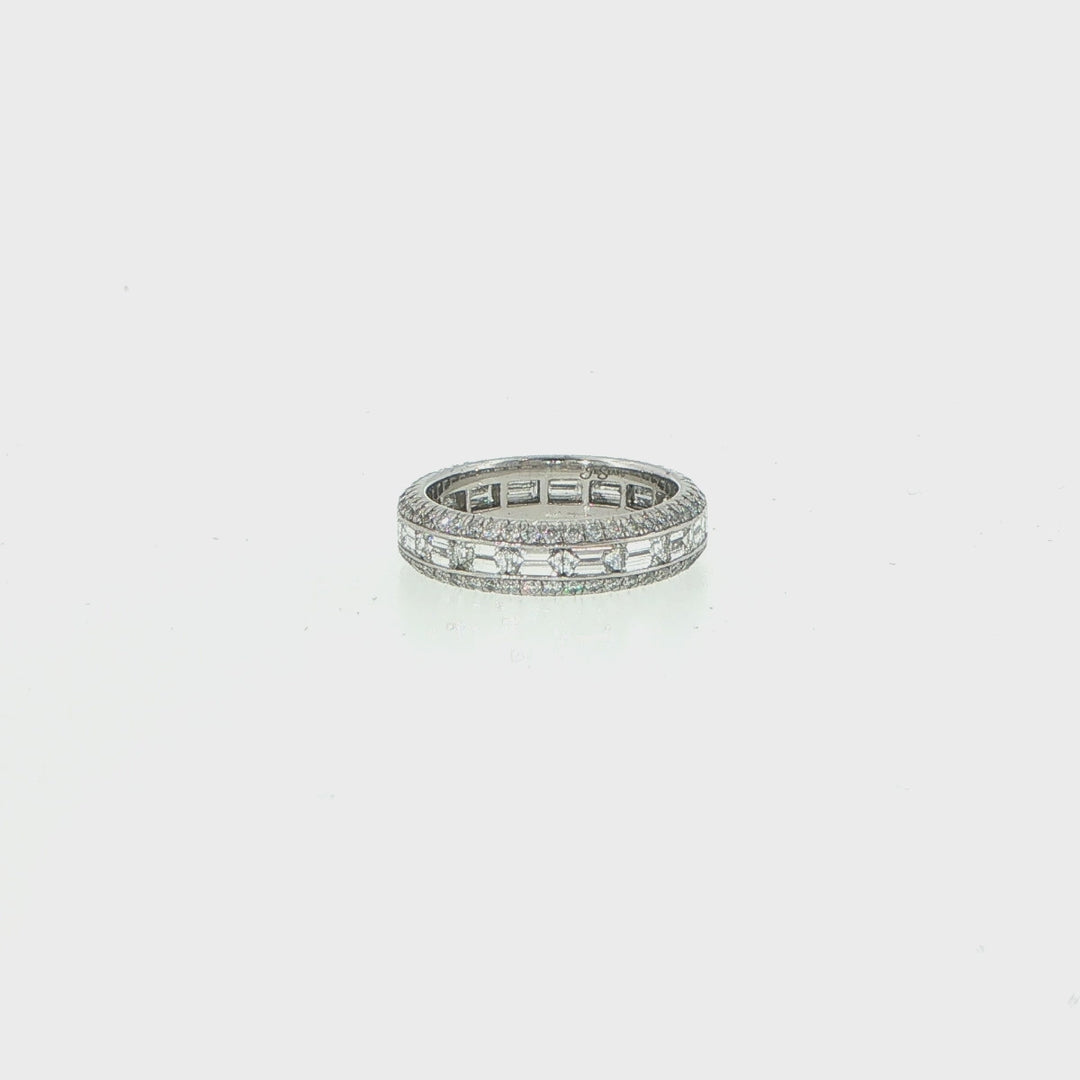 JB Star Baguette Diamond Eternity Band