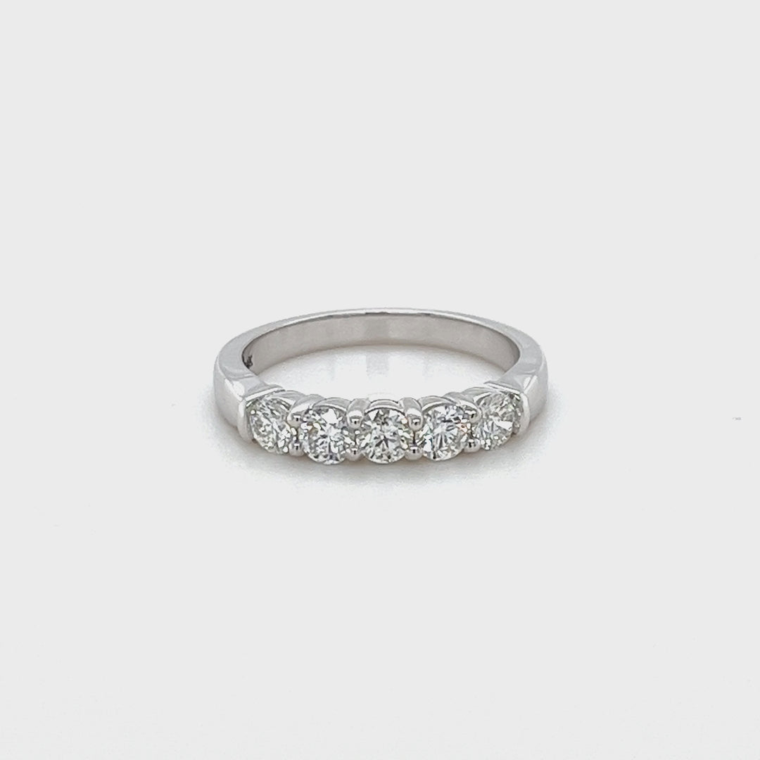 0.75 Carat Diamond Wedding Band