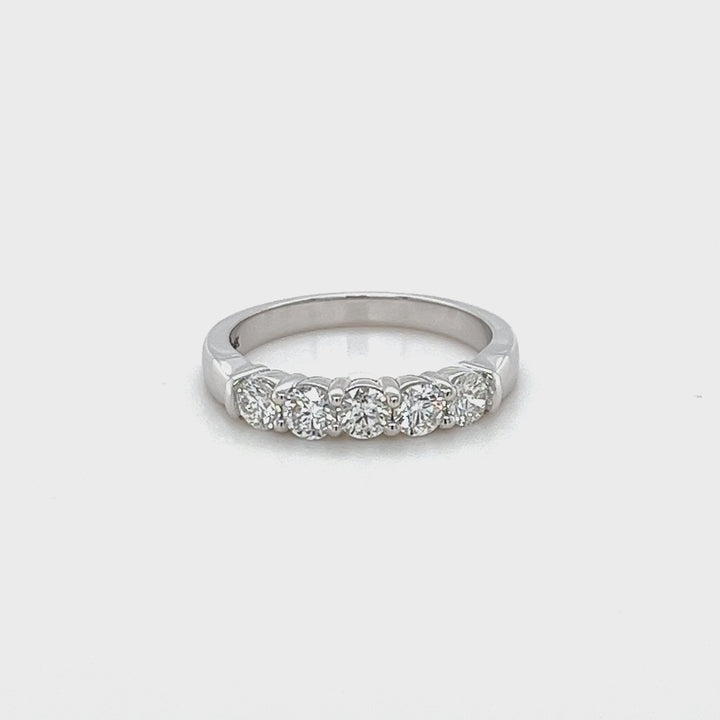 0.75 Carat Diamond Wedding Band