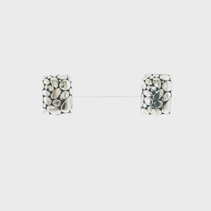 John Hardy Kali Dot Sterling Silver Earrings