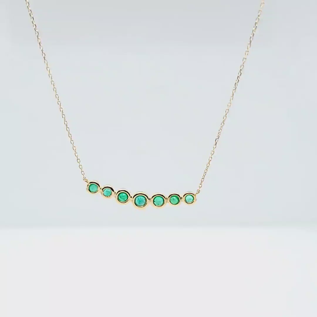 Emerald Smile Necklace