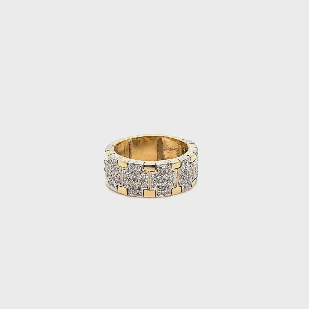 Men's Diamond Link Band