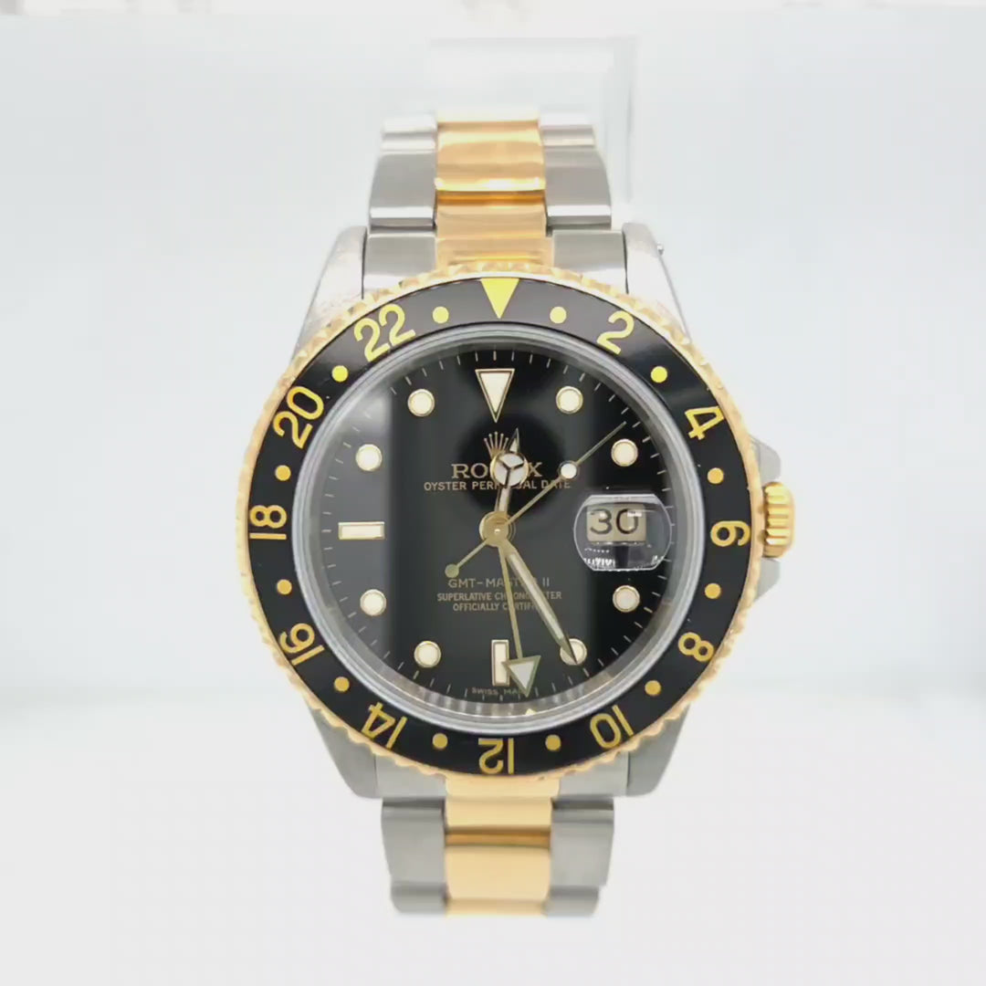 40mm Rolex GMT Master II Two Tone