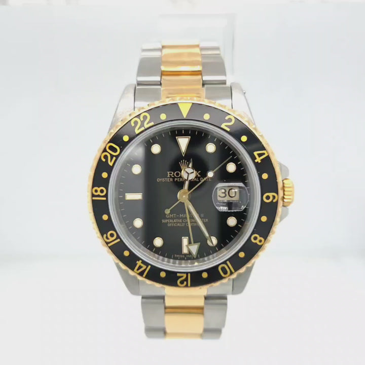 40mm Rolex GMT Master II Two Tone