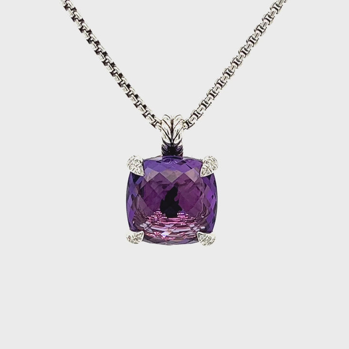 David Yurman Amethyst Necklace