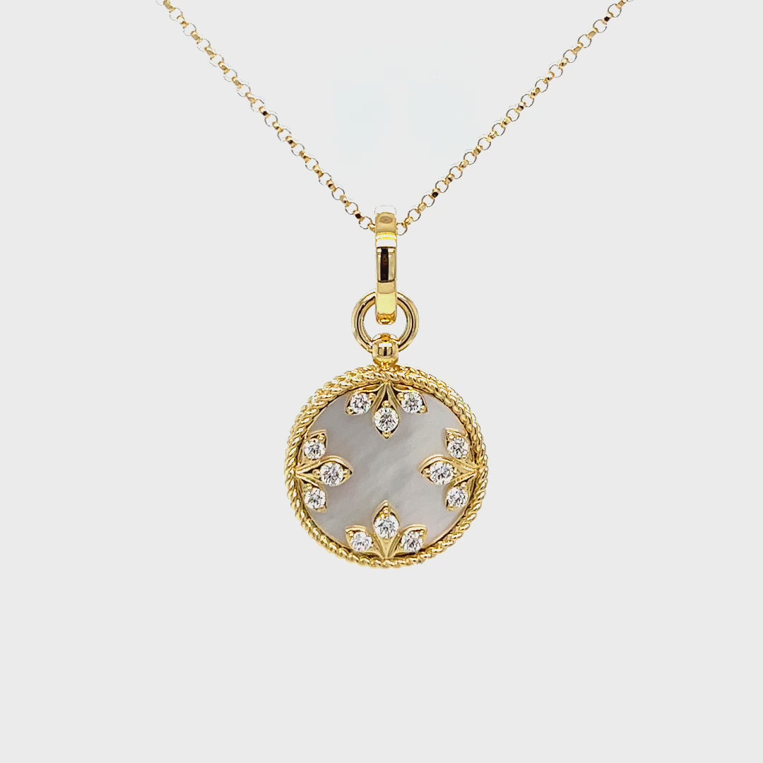 Venetian Princess Medallion Necklace