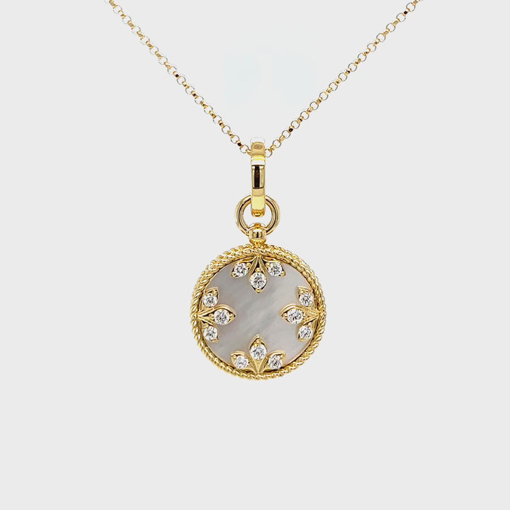 Venetian Princess Medallion Necklace