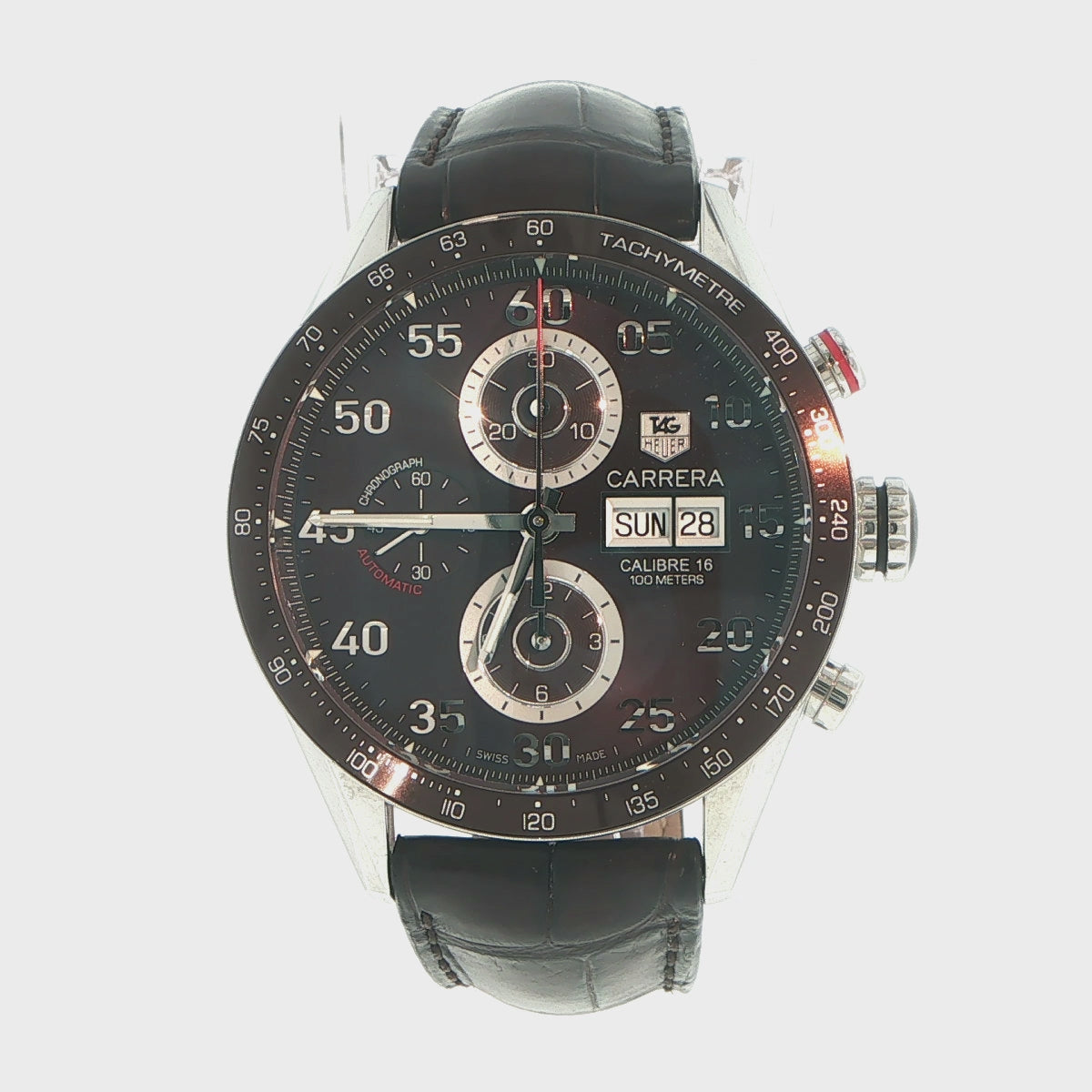 レ*ー様 TAG Heuer Carrera Calibre 16 クロノグラフ TAG Heuer Carrera Calibre 16 Automatic Chronograph 43mm Brown Dial